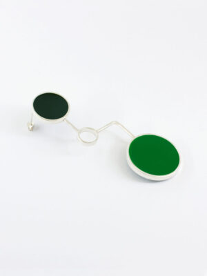 Minimal handcrafted fashion jewelry made from 925 Sterling Silver with geometric chunky shapes