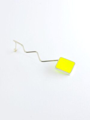 Minimal handcrafted fashion jewelry made from 925 Sterling Silver with geometric chunky shapes