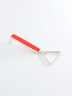 Minimal handcrafted fashion jewelry made from 925 Sterling Silver with geometric chunky shapes