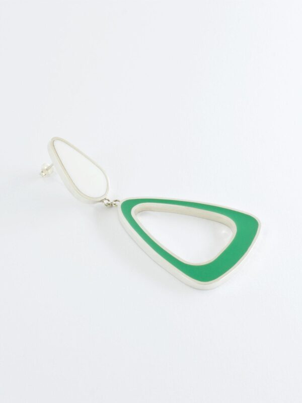 Minimal handcrafted fashion jewelry made from 925 Sterling Silver with geometric chunky shapes