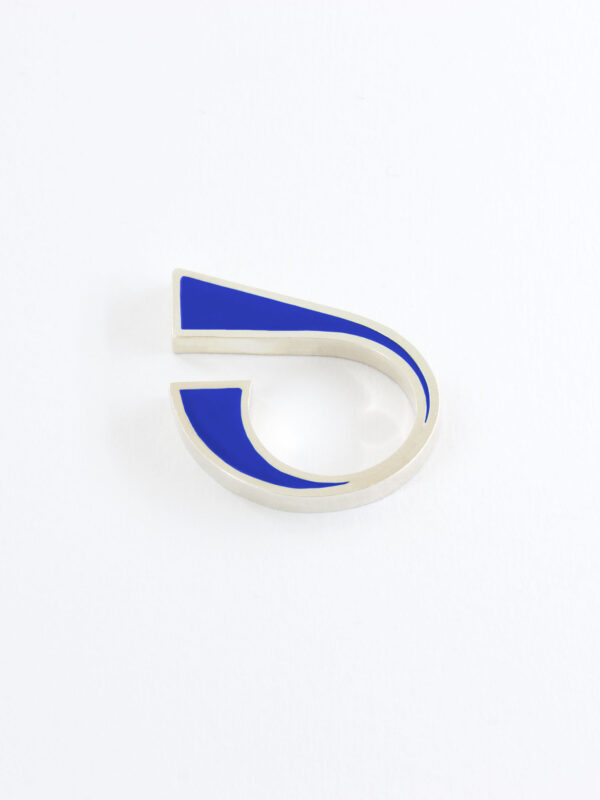 Gonji Silver Rings LOLLY blue