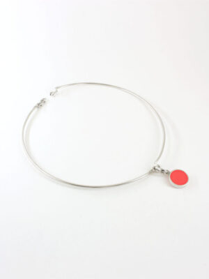 Unisex Gonji necklaces , funky silver unisex earrings
