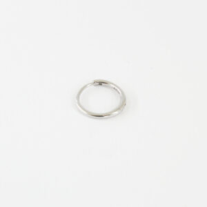 Unisex Gonji hoops , funky silver unisex earrings