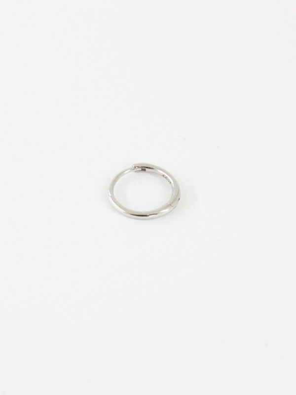 Unisex Gonji hoops , funky silver unisex earrings