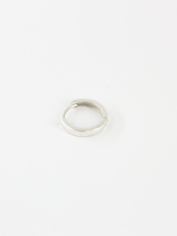 Unisex Gonji hoops , funky silver unisex earrings