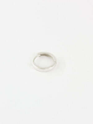 Unisex Gonji hoops , funky silver unisex earrings