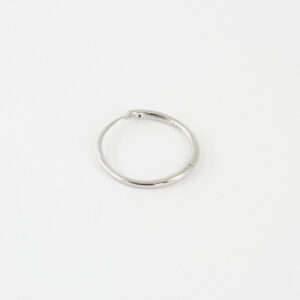 Unisex Gonji hoops , funky silver unisex earrings