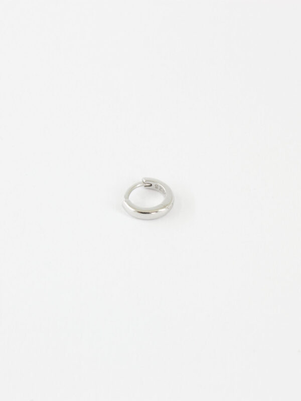 Unisex Gonji hoops , funky silver unisex earrings