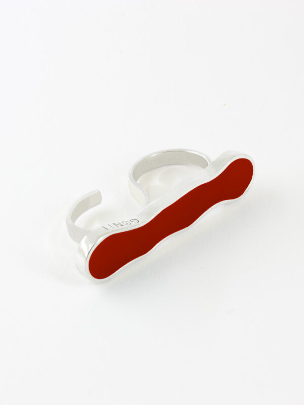 Gonji Silver Rings CURVY ring