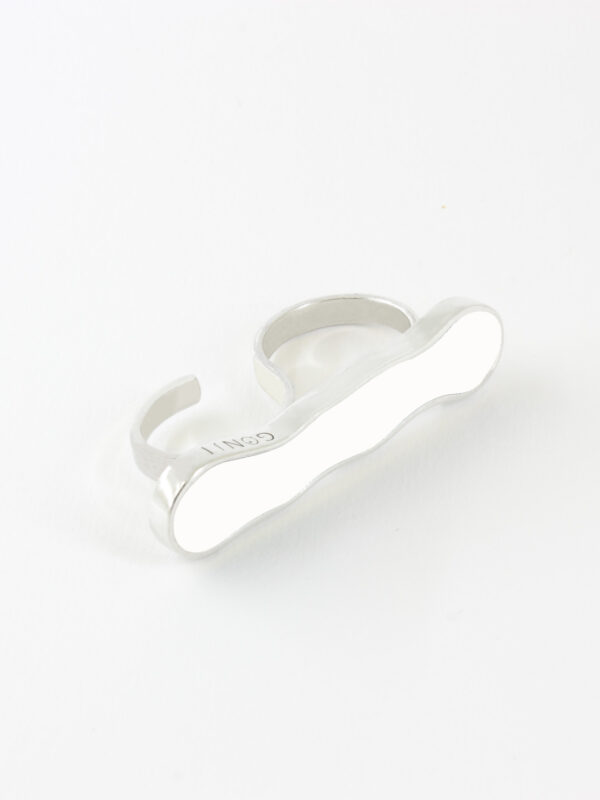 Gonji Silver Rings CURVY ring
