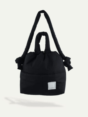 Farbeh Bag - Black , Olive - Black Front
