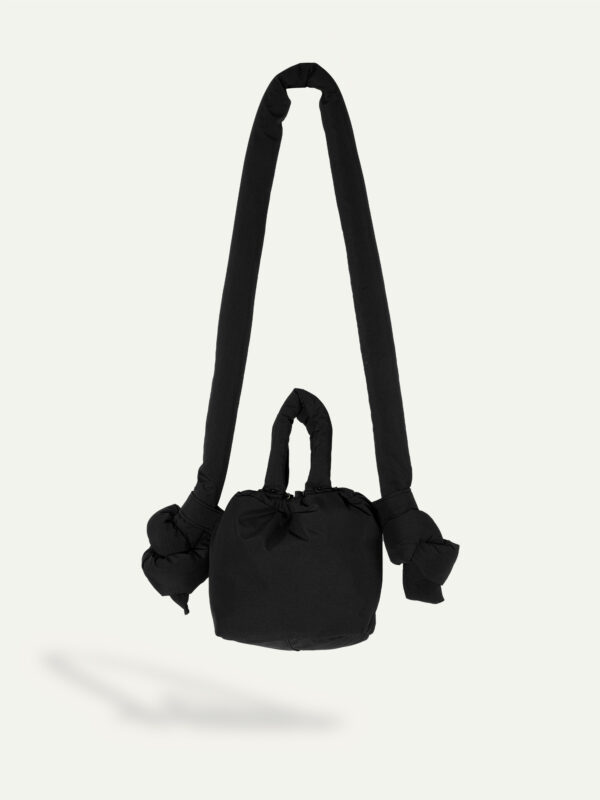 Gonji Dolme small puffer bags in Black