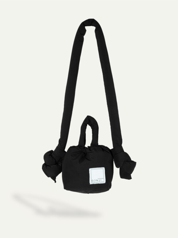 Gonji Dolme small puffer bags in Black