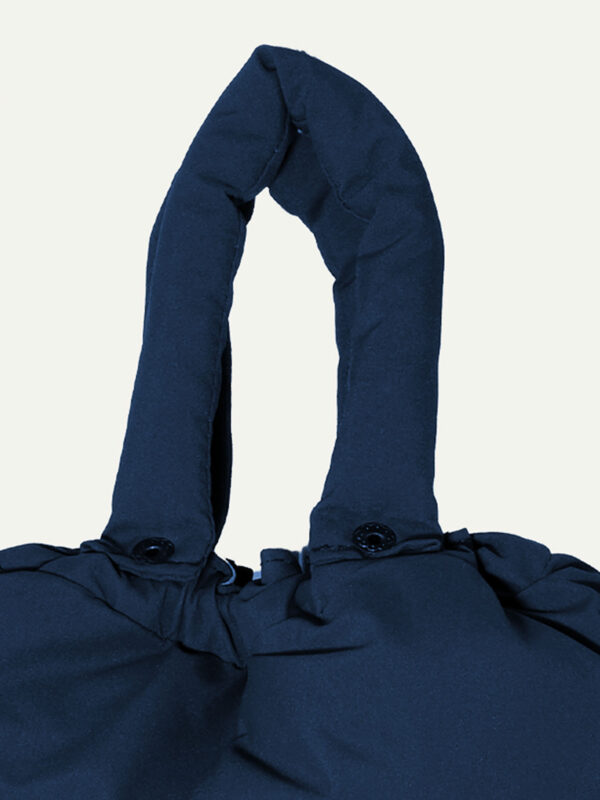 Gonji Dolme small puffer bags in Navy