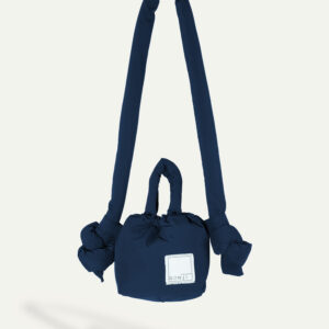 Gonji Dolme small puffer bags in Navy