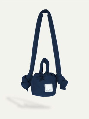 Gonji Dolme small puffer bags in Navy