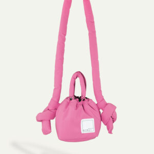 Gonji Dolme small puffer bags in Pink