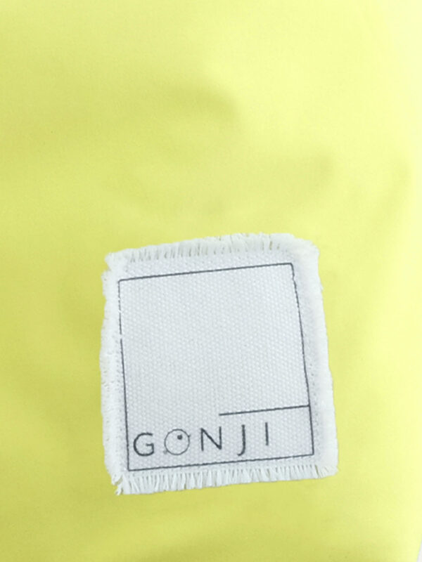 Gonji gumby puffer bags in Lemon Detail