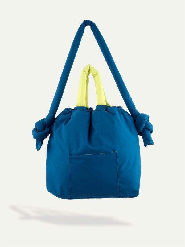 Gonji gumby puffer bags in Duckneck Back