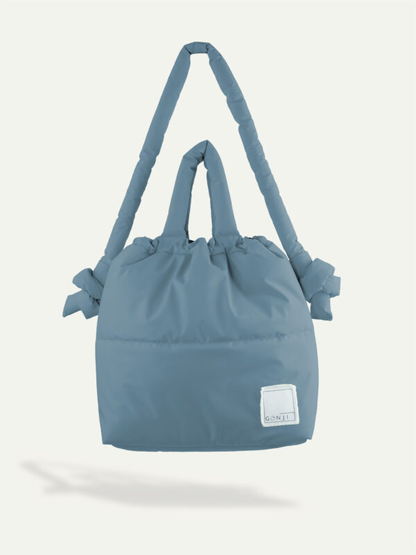 Gonji gumby puffer bags in Airforce Front