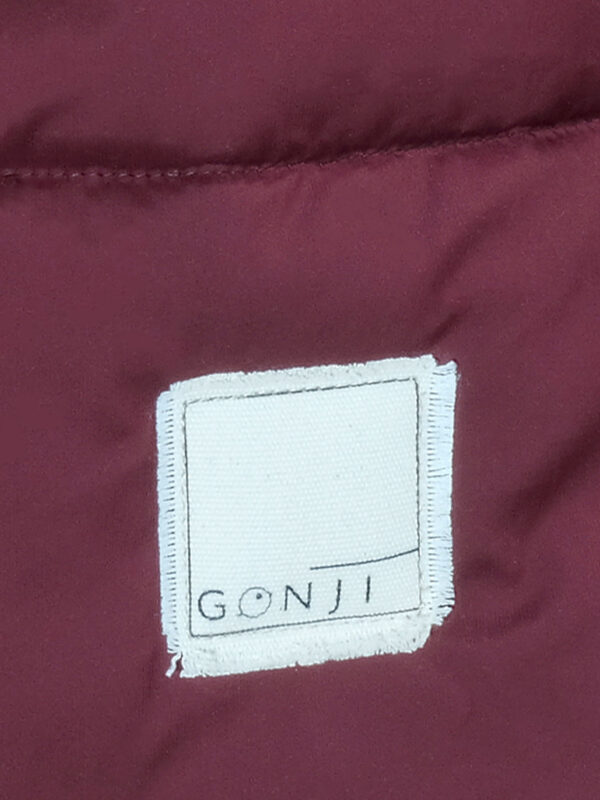 Gonji gumby puffer bags in Burgundy Detail
