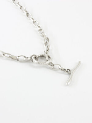 Unisex gonji Chain / Necklace , funky silver unisex Chain / Necklace